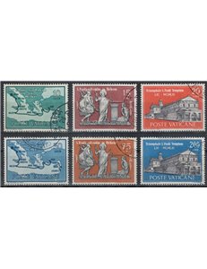 VATICAN 1961 St. Paul 6v us