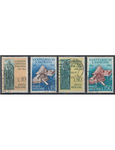 VATICAN 1961 Saint Patrick 4v us