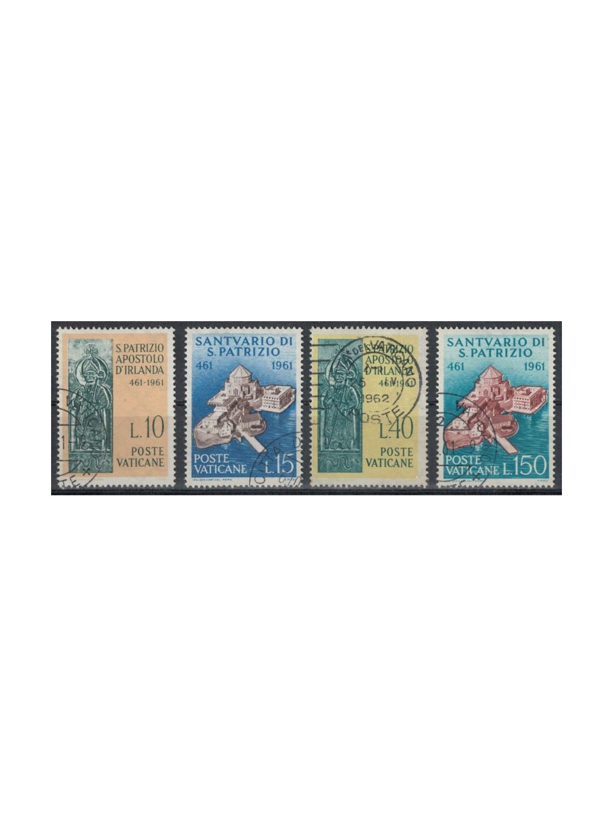 VATICANO 1961 San Patrizio 4v us
