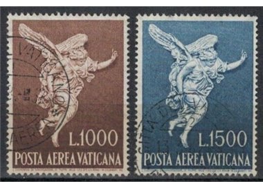 VATICANO 1962 Arcangelo Gabriele (posta aerea) 2v us