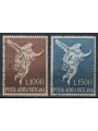 VATICANO 1962 Arcangelo Gabriele (posta aerea) 2v us