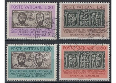 VATICAN 1962 Christian Archaeology 4v us