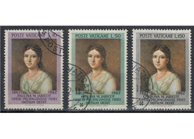VATICAN 1962 Pauline Marie Jaricot 3v us