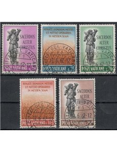 VATICANO 1962 Vocazioni Sacerdotali 5v us