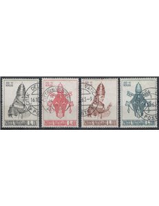 VATICAN 1963 Coronation of Paul VI 4v us