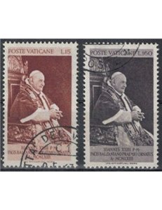 VATICANO 1963 Premio Balzan 2v us