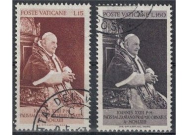 VATICANO 1963 Premio Balzan 2v us