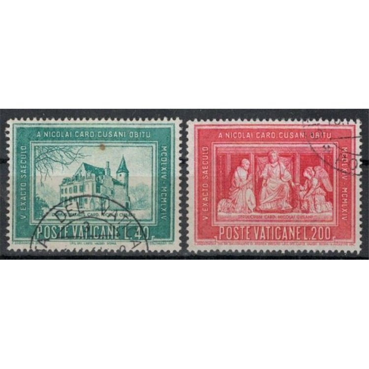 VATICANO 1964 Cardinale Cusano 2v us