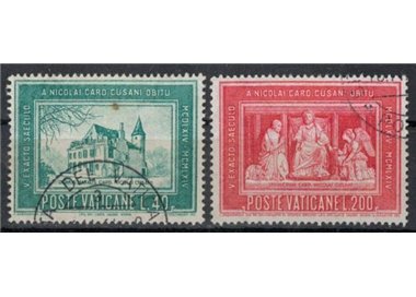 VATICAN 1964 Cardinal Cusano 2v us