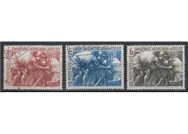 VATICANO 1964 Croce Rossa 3v us
