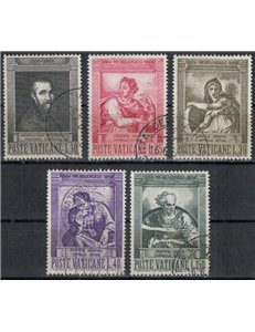 VATICAN 1964 Michelangelo Buonarroti 5v us