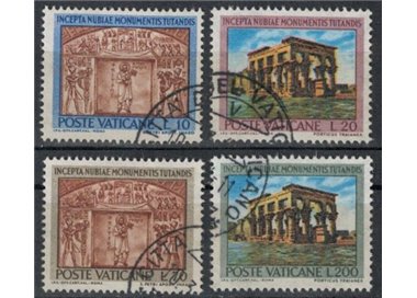 VATICANO 1964 Monumenti della Nubia 4v us
