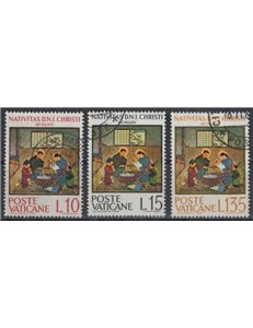 VATICAN 1964 Christmas 3v us