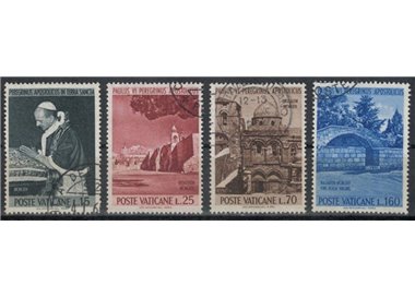 VATICAN 1964 Pilgrimage of Paul VI 4v us