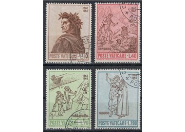 VATICAN 1965 Dante Alighieri 4v us