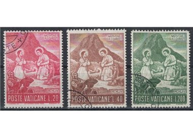VATICANO 1965 Natale 3v us