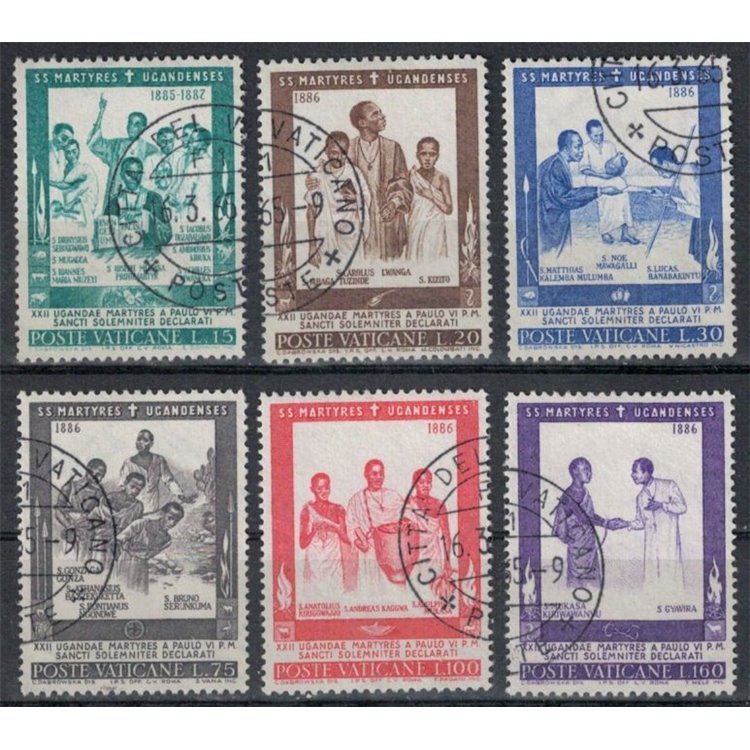 VATICANO 1965 Santificazione 6v us