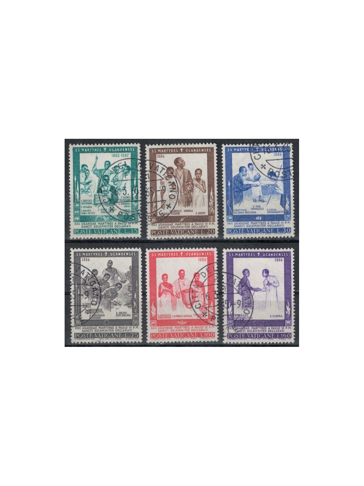 VATICANO 1965 Santificazione 6v us