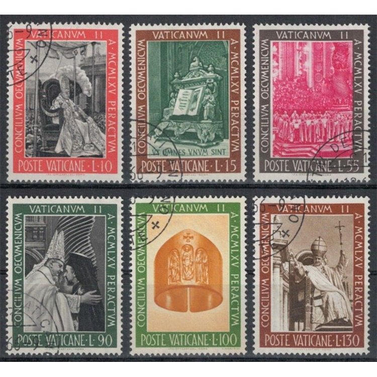 VATICANO 1966 Concilio Ecumenico 6v us