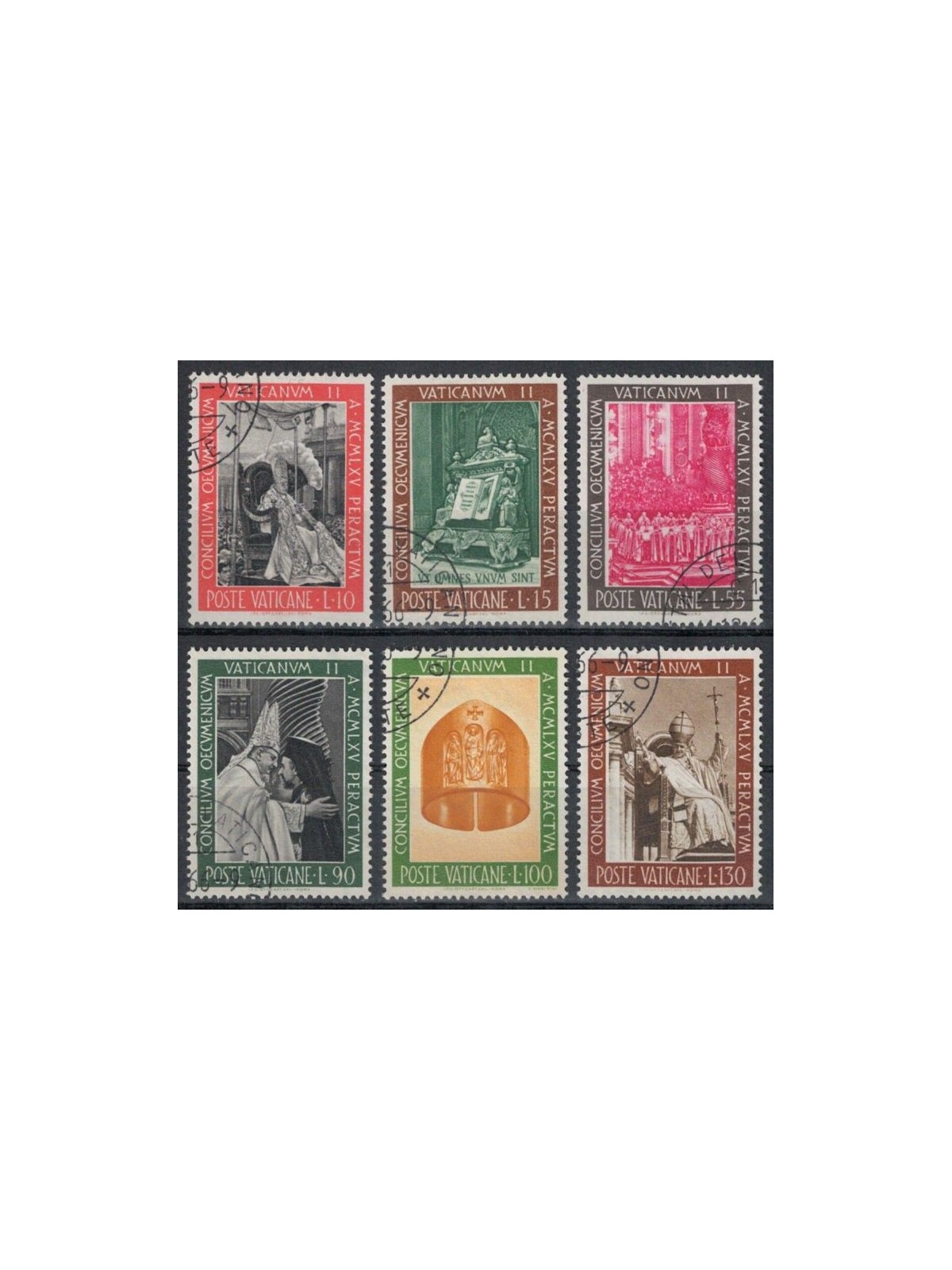 VATICANO 1966 Concilio Ecumenico 6v us