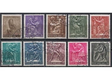 VATICANO 1966 Il lavoro dell'uomo 10v us