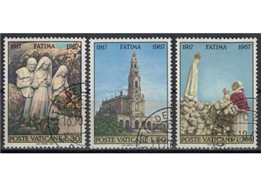 VATICAN 1967 Fatima 3v us