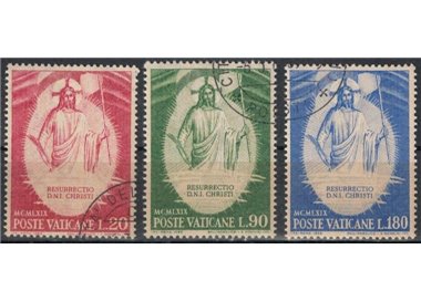 VATICAN 1969 Easter 3v us