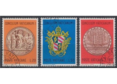VATICANO 1970 Concilio Vaticano I 3v us