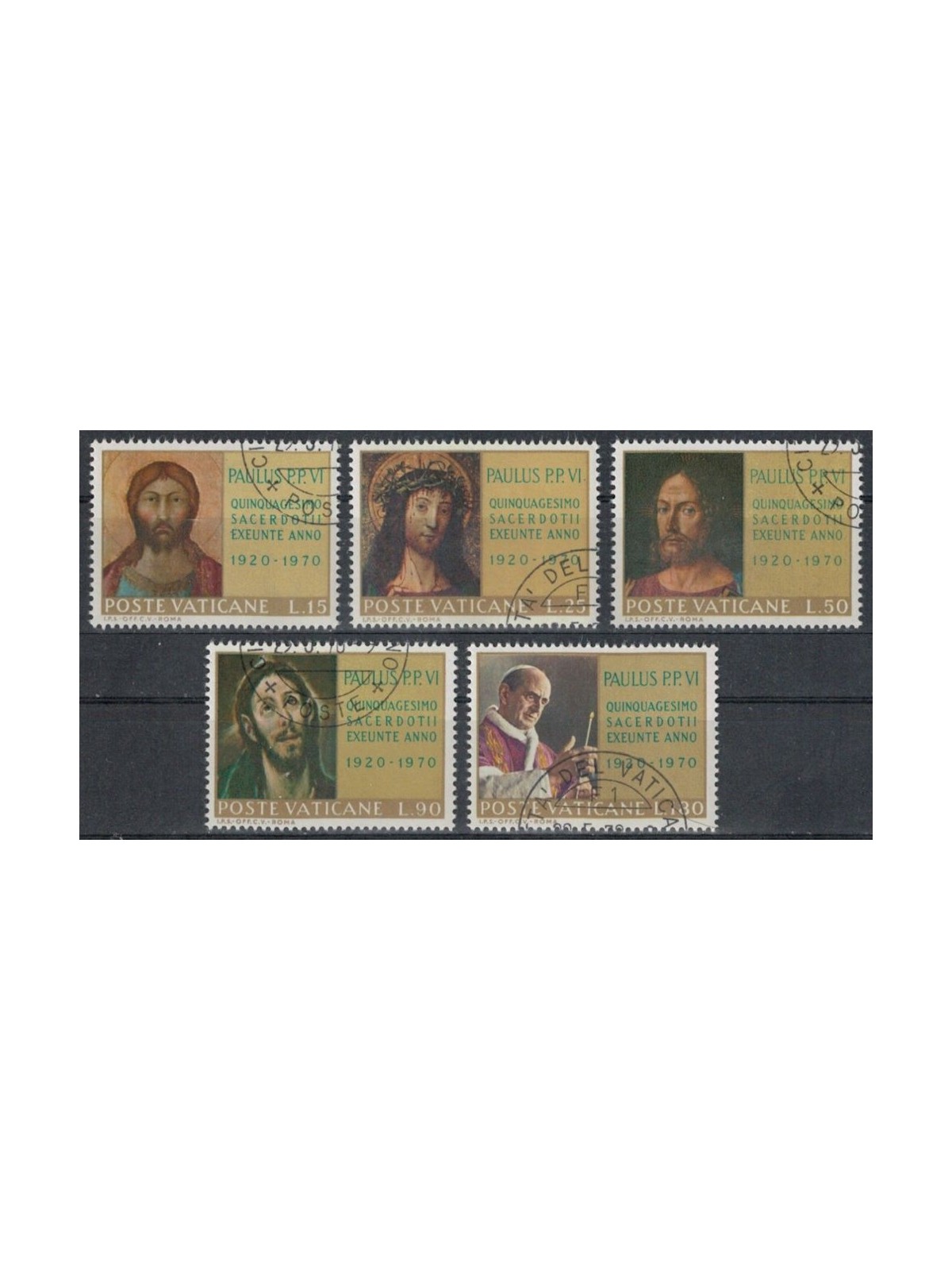 VATICANO 1970 Ordinazione Sacerdotale 5v us