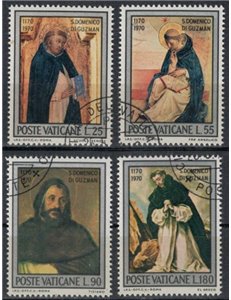 VATICANO 1971 San Domenico di Guzman 4v us