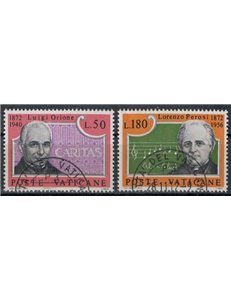 VATICAN 1972 Don Luigi Orione and Lorenzo Perosi 2v us