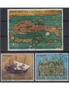 VATICAN 1972 Save Venice 6v us