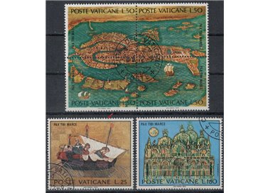 VATICANO 1972 Salviamo Venezia 6v us