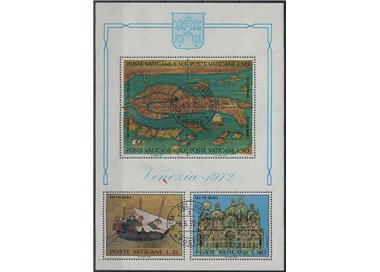 VATICANO 1972 Salviamo Venezia BF us