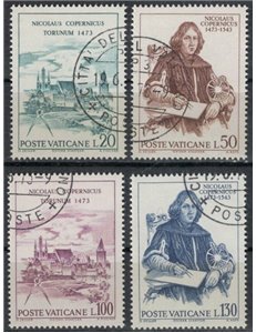 VATICANO 1973 Copernico 4v us