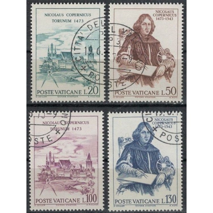 VATICANO 1973 Copernico 4v us