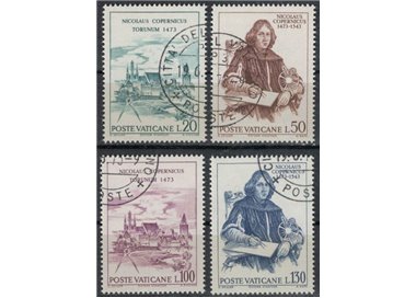 VATICAN 1973 Copernicus 4v us