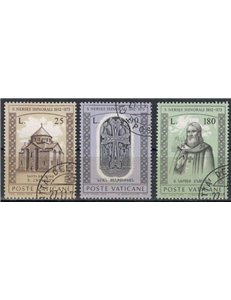 VATICAN 1973 Saint Narses Shnorali 3v us