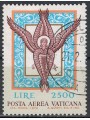 VATICAN 1974 Angel (airmail) us