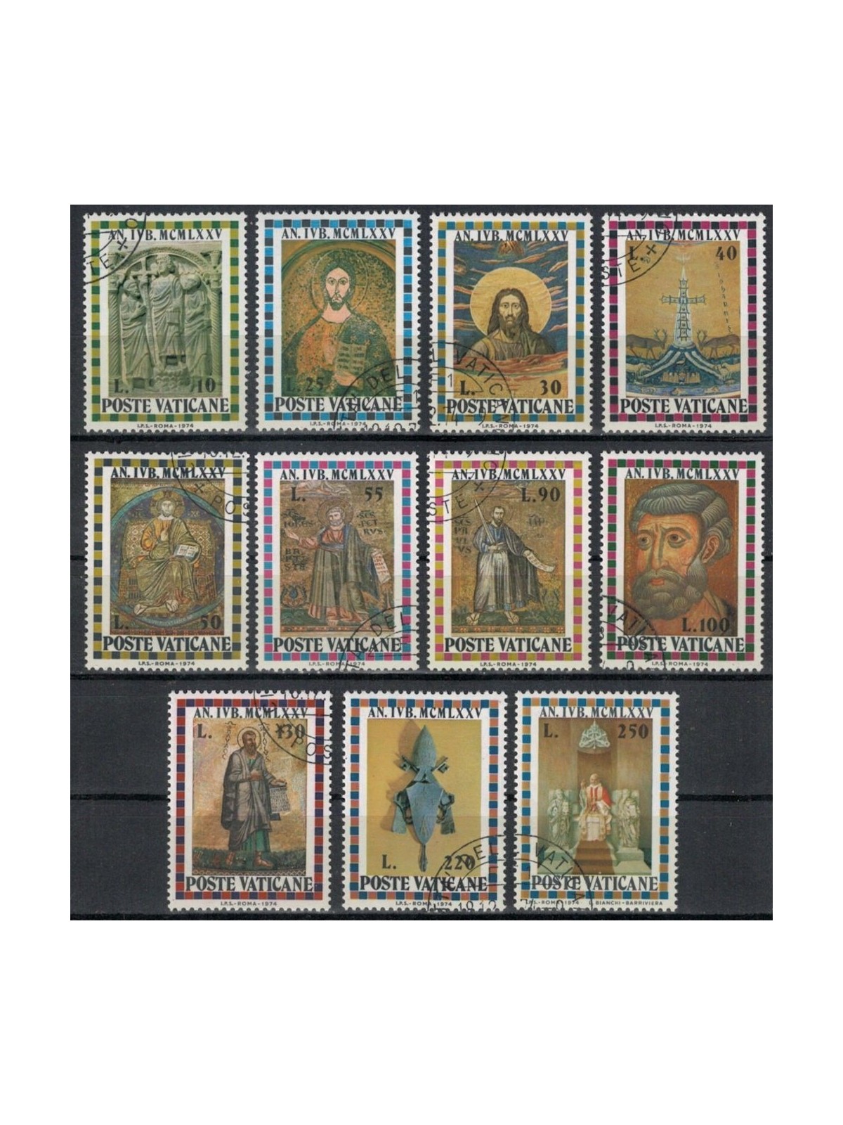 VATICANO 1974 Anno Santo 11v us