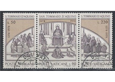 VATICAN 1974 Saint Thomas Aquinas 3v us