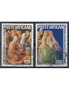 VATICANO 1975 Anno della donna 2v us