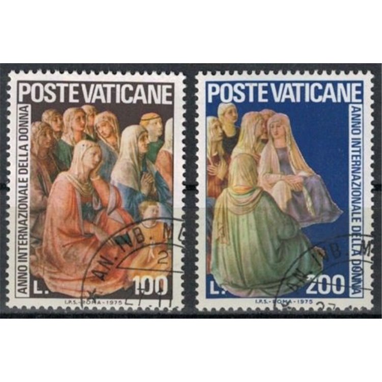 VATICAN 1975 Year of the Woman 2v us