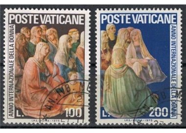 VATICAN 1975 Year of the Woman 2v us