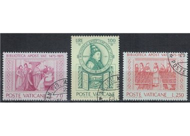 VATICAN 1975 Apostolic Library 3v us