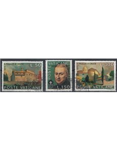 VATICAN 1975 Saint Paul of the Cross 3v us