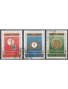 VATICAN 1976 Eucharistic Congress 3v us