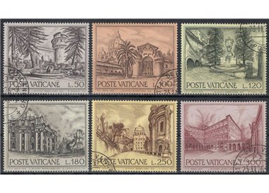 VATICANO 1976 Fontane 6v us