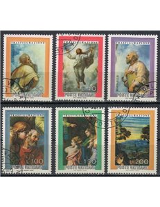 VATICAN 1976 The Transfiguration 6v us