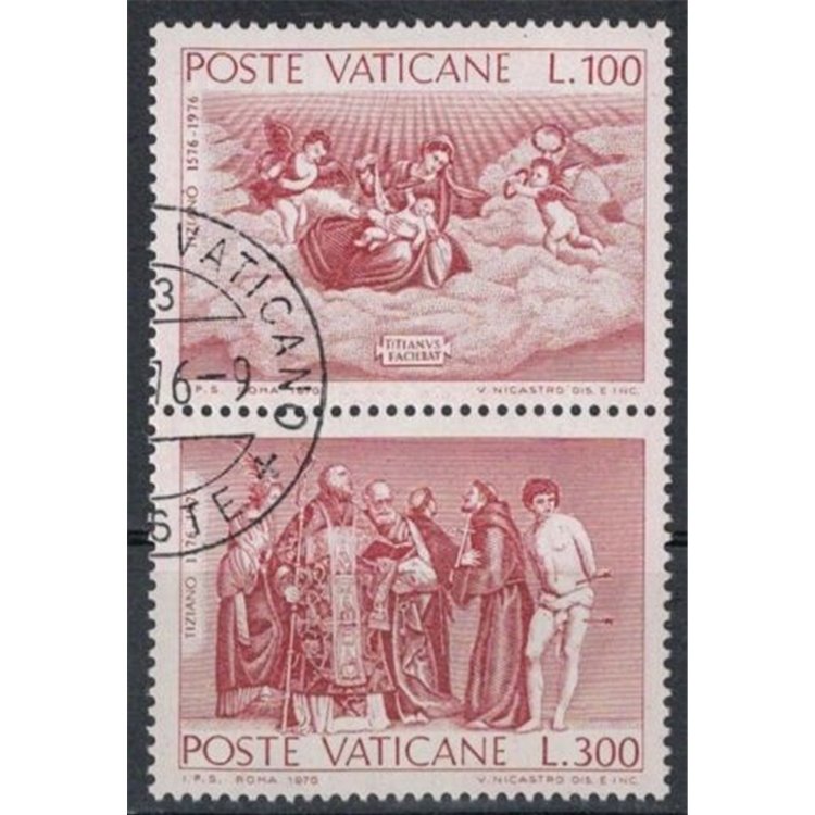 VATICANO 1976 Tiziano Vecellio 2v us